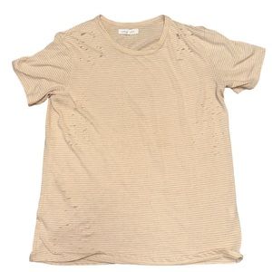 Honey Punch factory distressed tee
